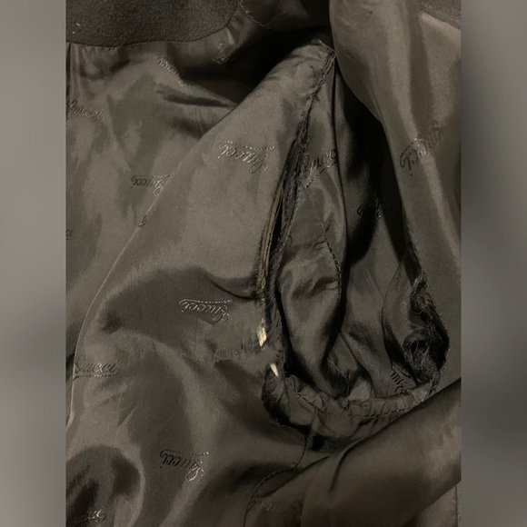 Gucci Black Cashmere Coat - Picture 12 of 13